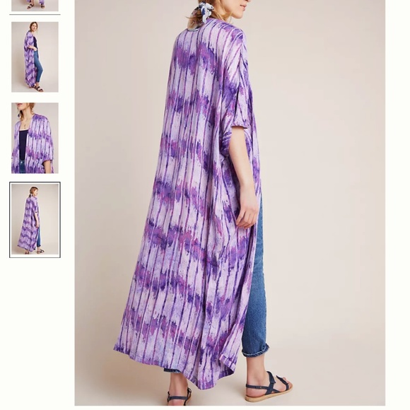 Anthropologie Sweaters - Anthropologie Bel Kazan Sasha Duster Kimono Made in Bali